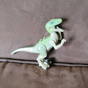 Light Green Lego Velociraptor Jurassic World